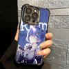 R-Rem Re Zero Anime Soft Phone Case For iPhone 15 16 17 Air 14 Pro Max 16E Plus 13 12 Mini Plating Anti-Fall Fundas