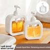300/500 ml Badrumssåpdispenser Påfyllningsbar Lotion Schampo Duschgel Hållare Bärbar Resedispenser Tom BadrumsPumpflaska