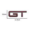 1Pc GT Logo 3D Chrome Metal Car Rear Trunk Logo Decal Badge Sticker For Mustang Shelby GT GT500 GT350 Car Styling Accessories