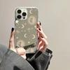 Sun Moon Pattern Phone Case For iPhone 11 12 13 14 15 16 17 Pro Max XS X XR 7 8 Plus Make Up Mirror Shockproof Soft Cover