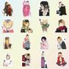 61 Haikyu!! PVC Stickers, Waterproof Graffiti Stickers, Popular, Cute, Stylish Anime and Manga Stickers for Diary Decoration, DIY Stickers for Cars, M