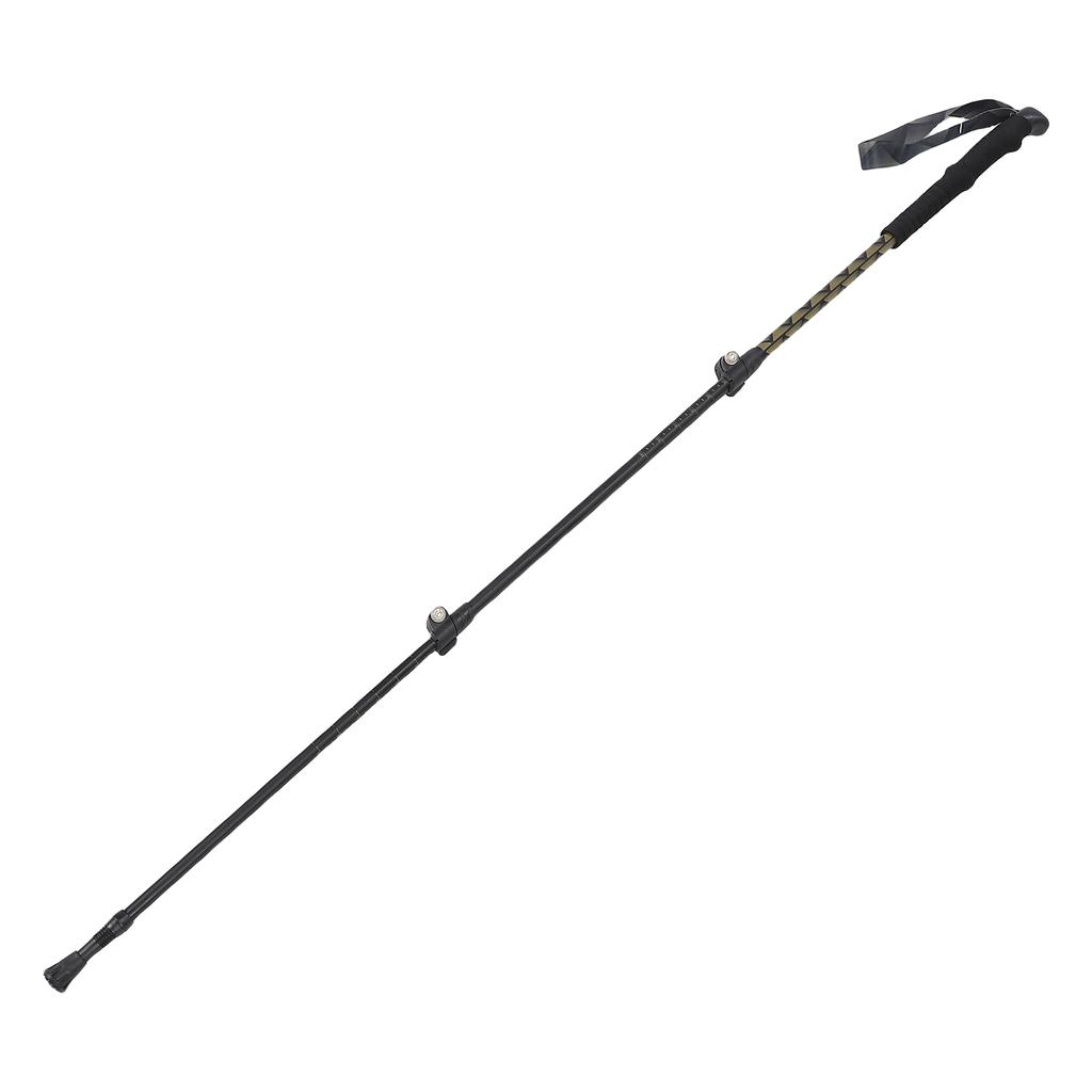 7075 Aluminum Alloy Hiking Pole Extendable EVA Handle Lightweight Walking Stick for Outdoor Activities DSZ002