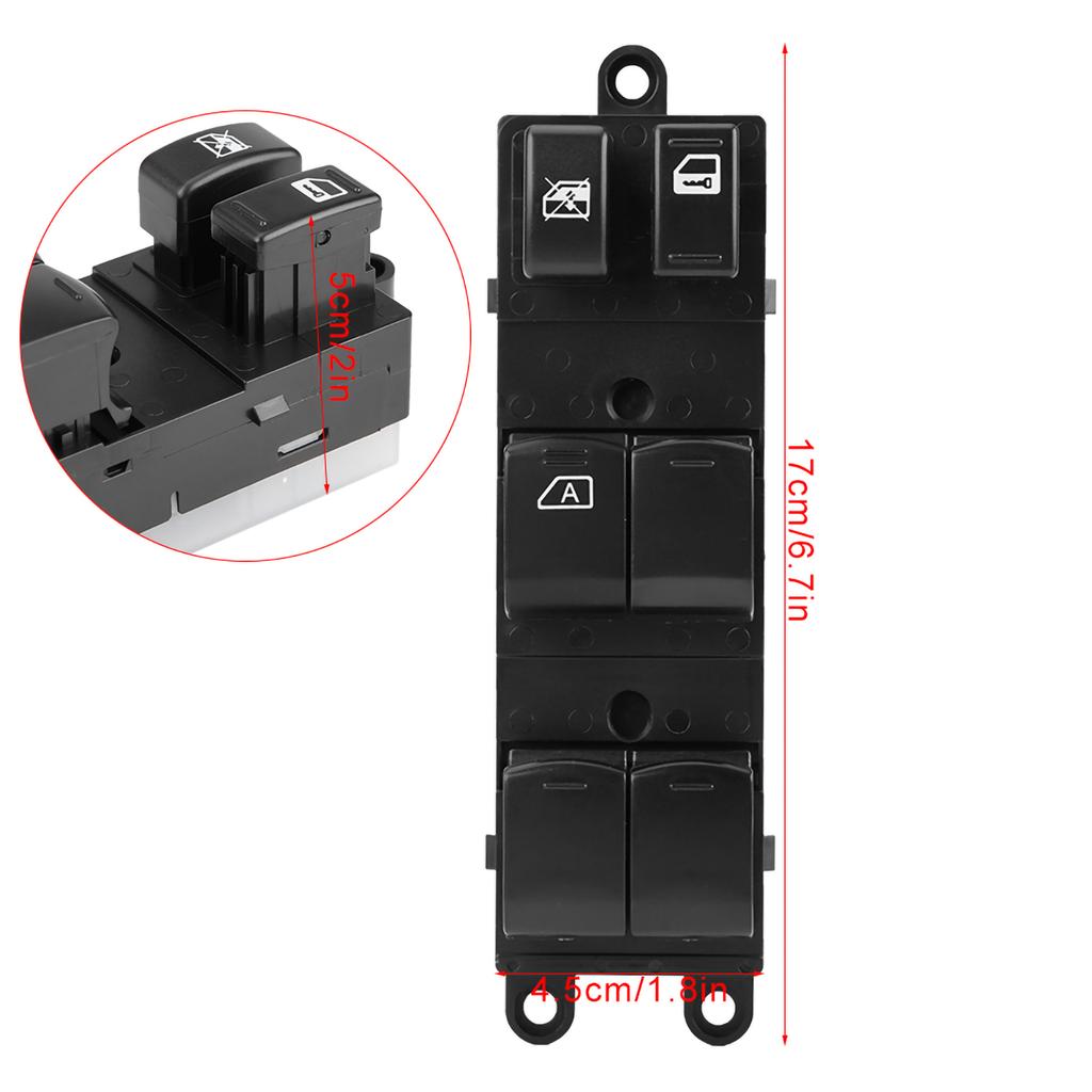 Elektrische Fensterhebersteuerung   Leistungsauto-Ersatzteil für TIIDA 2007-2010 mit OEM 25401-1JY0A sy Installation