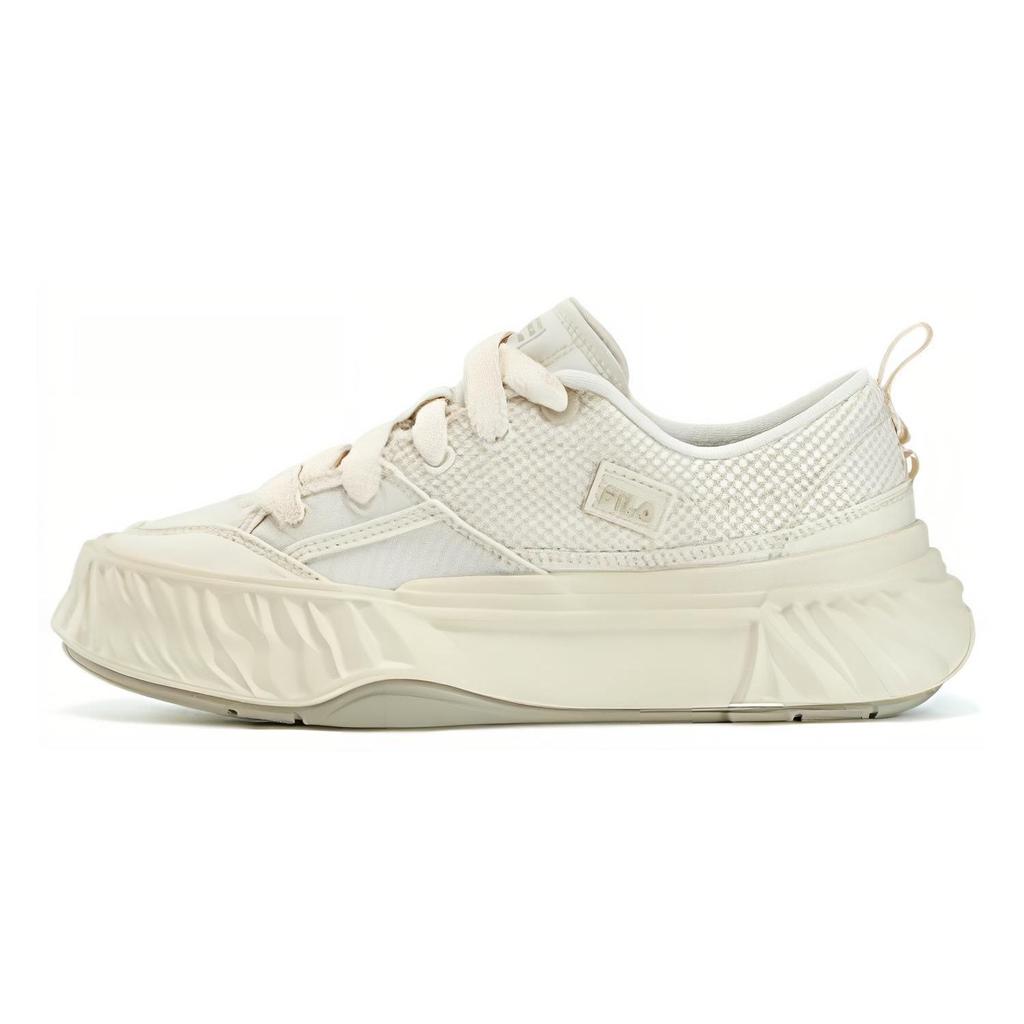 Fila Fosso Mesh Fabric Comfortable Versatile Classic Low-Top Casual Shoes Women Sneaker White F12W332301COM