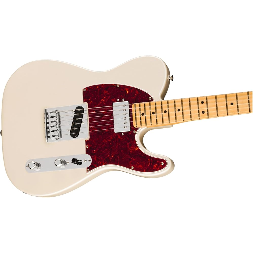 Fender Electric Guitar Player II Modified Telecaster® SH, Maple Fingerboard, Olympic Pearl with G...