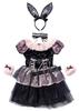 Clearstone Floymein Cosplay Halloween Love Peach Bunny Women's Pink