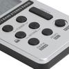 QQT103 Professional Radio   Portable FMCelsiusAM Stereo Receiver LCD Display with Earphone