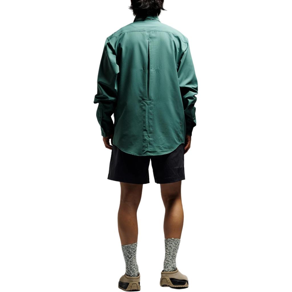 Nike Dry Fit UV 'Devestation Trail' Shirt Herren Vintage Grün DN3937-361