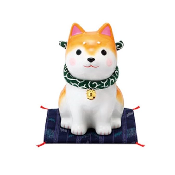 Warakuzukushi День Собаки Сидящий Сиба-ину (большой) 9684