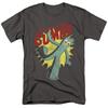 Gumby - Biegsam - Unisex Kurzarm-T-Shirt für Erwachsene - Grau