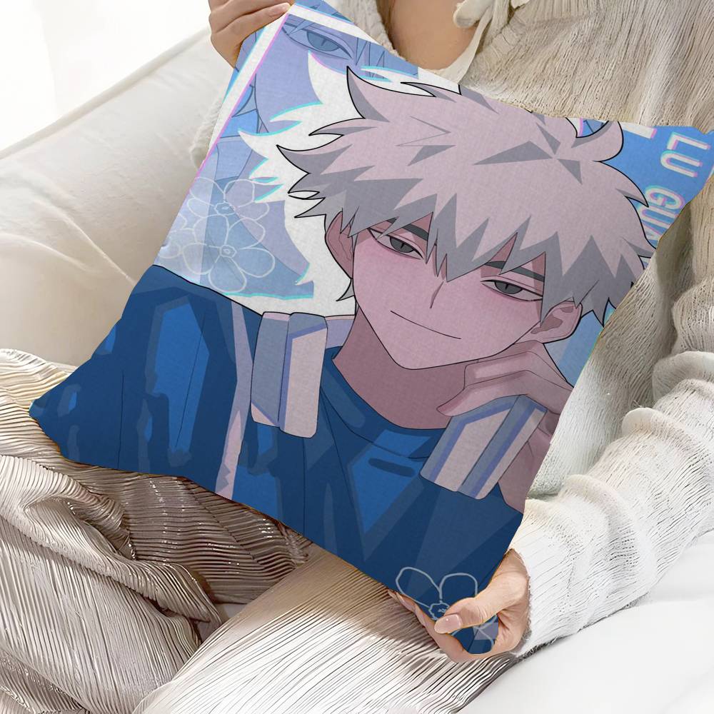 

Link Click Anime Personalized picture text home decorative pillows Household Gifts xcm 30x30 cm