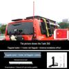 Tank 300 Tailgate Flagpole Antenna Bracket - Stainless Steel, Anti-theft, Multifunctional Car Rear Antenna