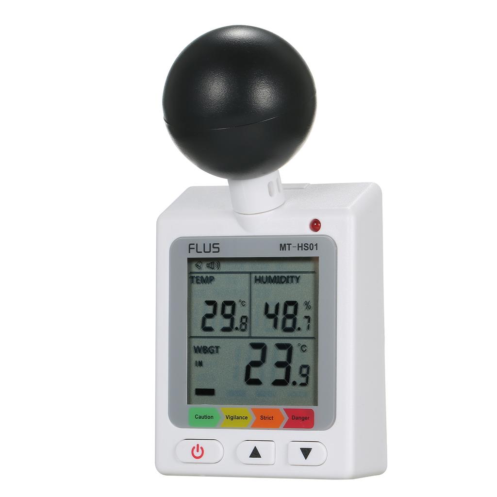 WBGT + HI Heat Index Checker Stress Meter Υγρασίας θερμοκρασίας υδρογείου αέρα