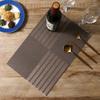 1 /4PCS Fashion PVC Dining Table Placemat Dinner Plate and Tableware Pad Waterproof Slip-resistant Heat Insulation Washable Mat