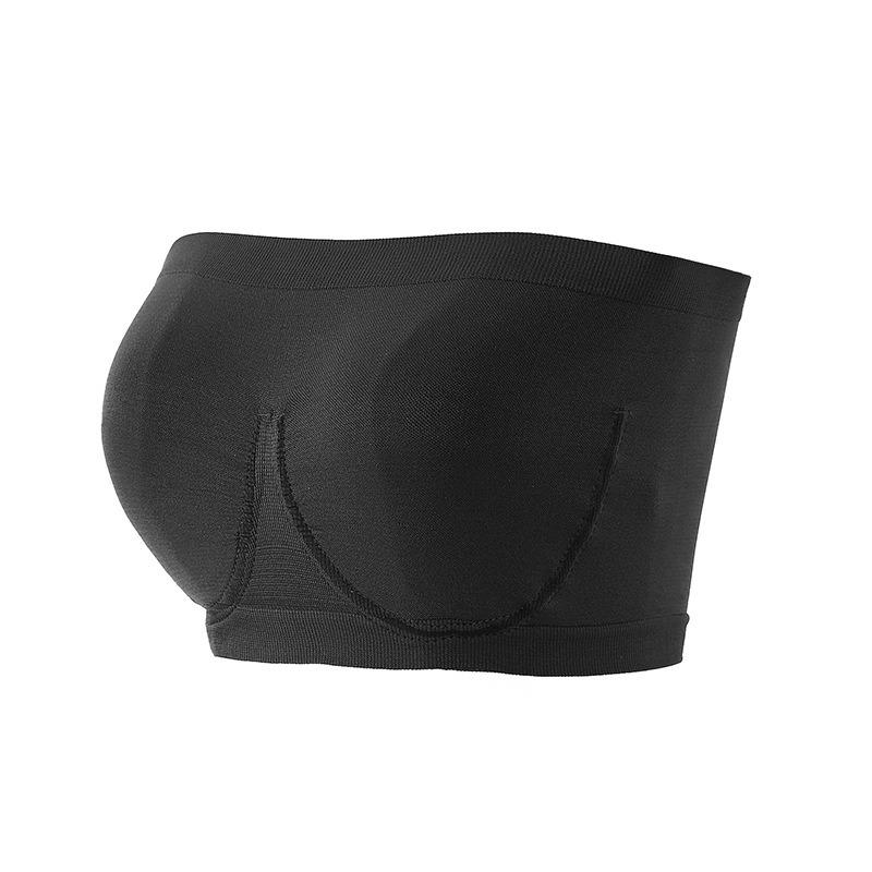 Damen Übergröße Nahtloser Trägerloser Bandeau Push-Up BH