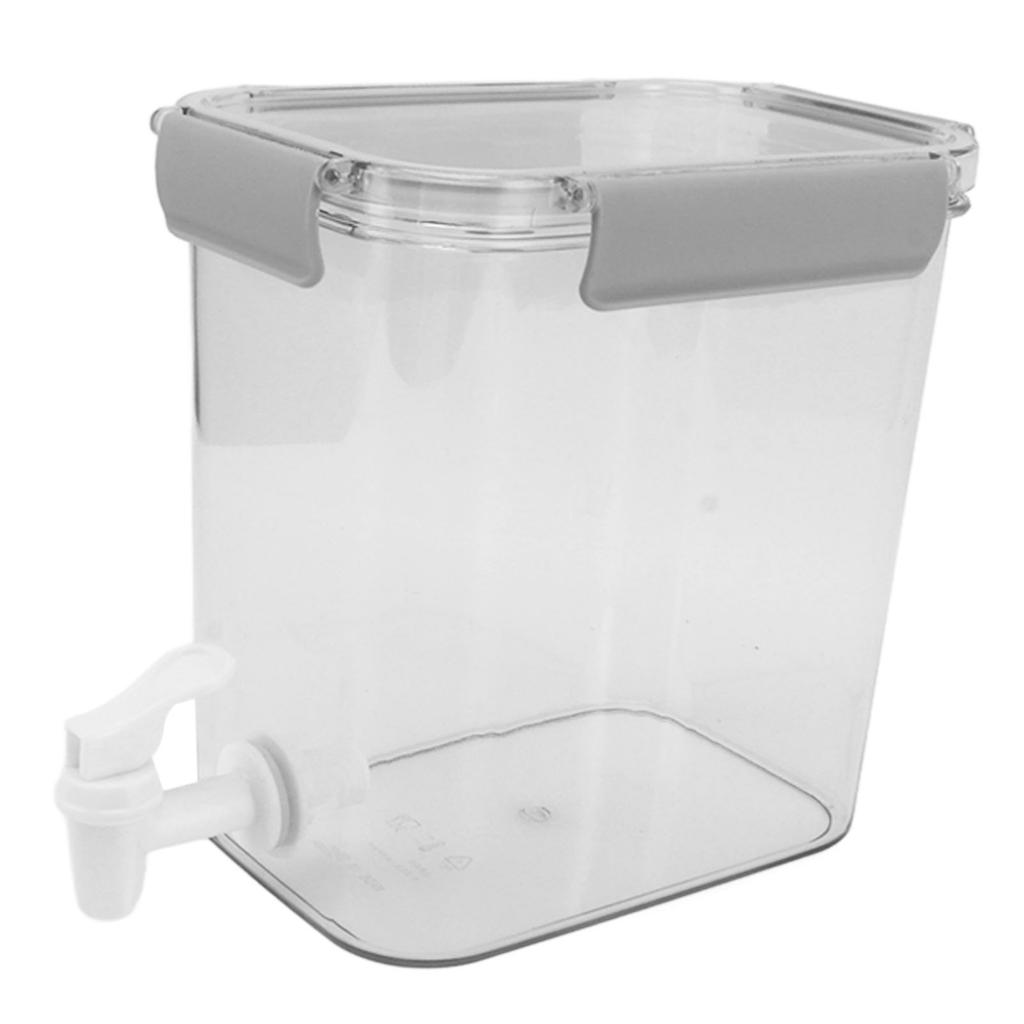 Refrigerator Cold Kettle 3.5L with Faucet Multifunctional PET Economical Practical Fridge Beverage