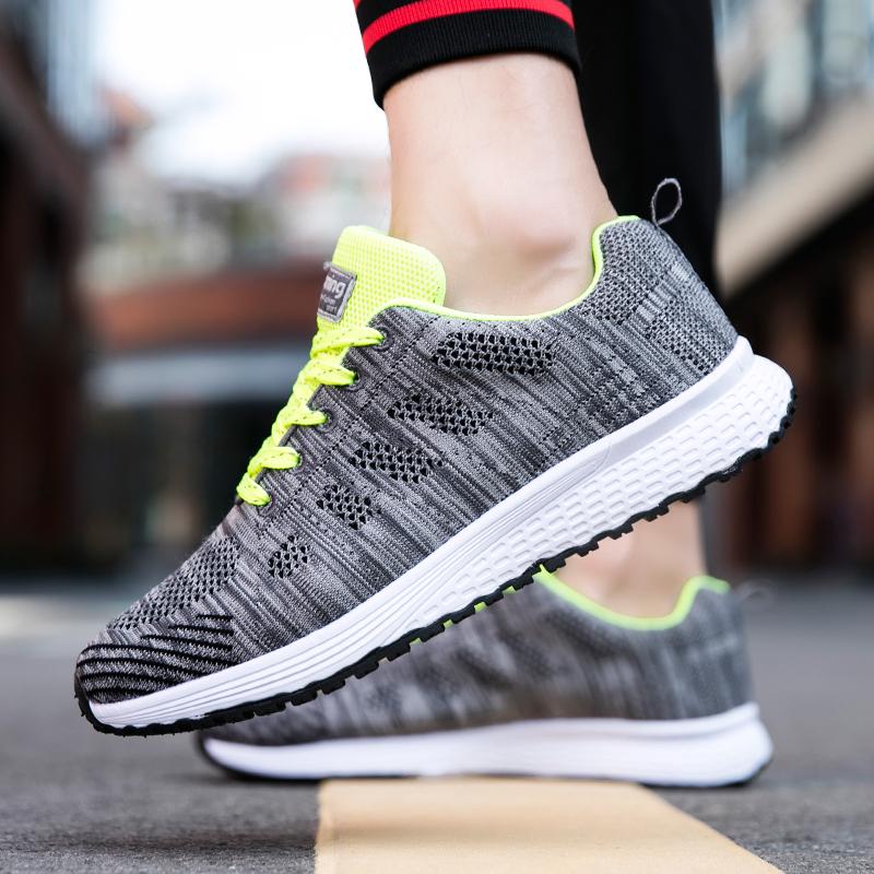 Women Casual Shoes Fashion Breathable Walking Mesh Flat Shoes Woman White Sneakers Women  Tenis Feminino Female Shoes