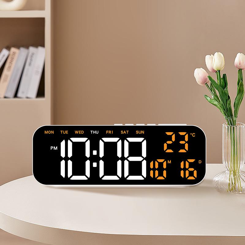 Decorațiuni pentru casă Ceas electronic Ceas deșteptător simplu Ceas LED multifuncțional Seturi multiple de ceas deșteptător Lumini de atmosferă