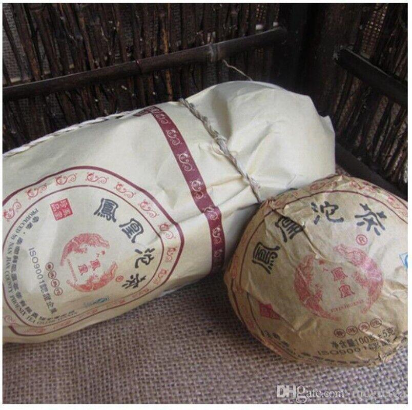 Премиум Юньнаньский чай пуэр Материалы старого чайного дерева Пу эр спелый чай Туоча 100 — фото 4