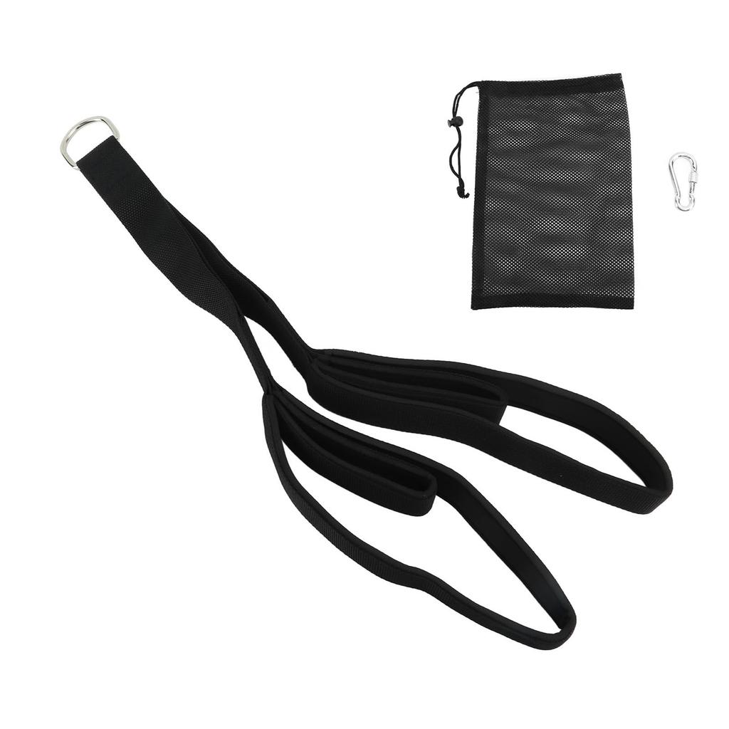 Resistance Band Black Multipurpose Exercise Band for Strength Training Muscle Strengthening Stretching