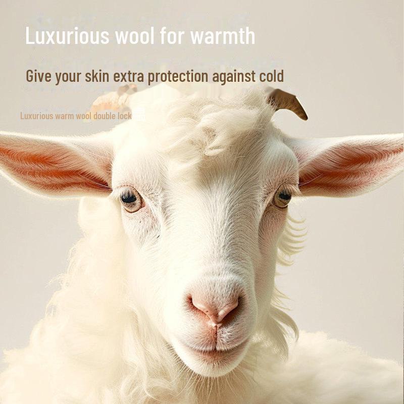 Women's Wool Silk Velvet-Lined Leggings: Seamless, Warm, Autumn/Winter Pants with German Velvet and Heating Technology.