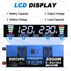 8000W Solar System DC12V/24V to 110V/220V Off-Grid Inverter System 100A Controller 300W Panel for Home RV Camping CE Certified