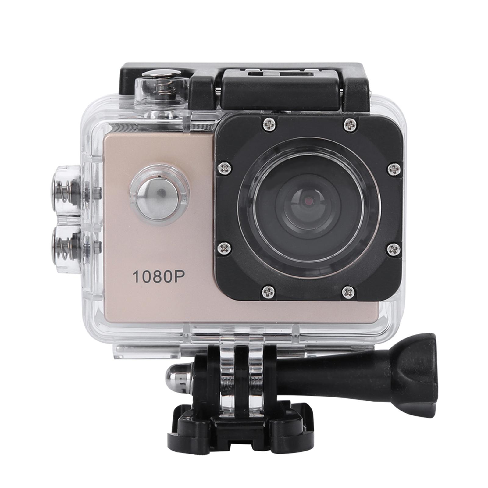 

1080P HD 2inch LCD Screen Sports 30m Waterproof Action Camera Set with Battery