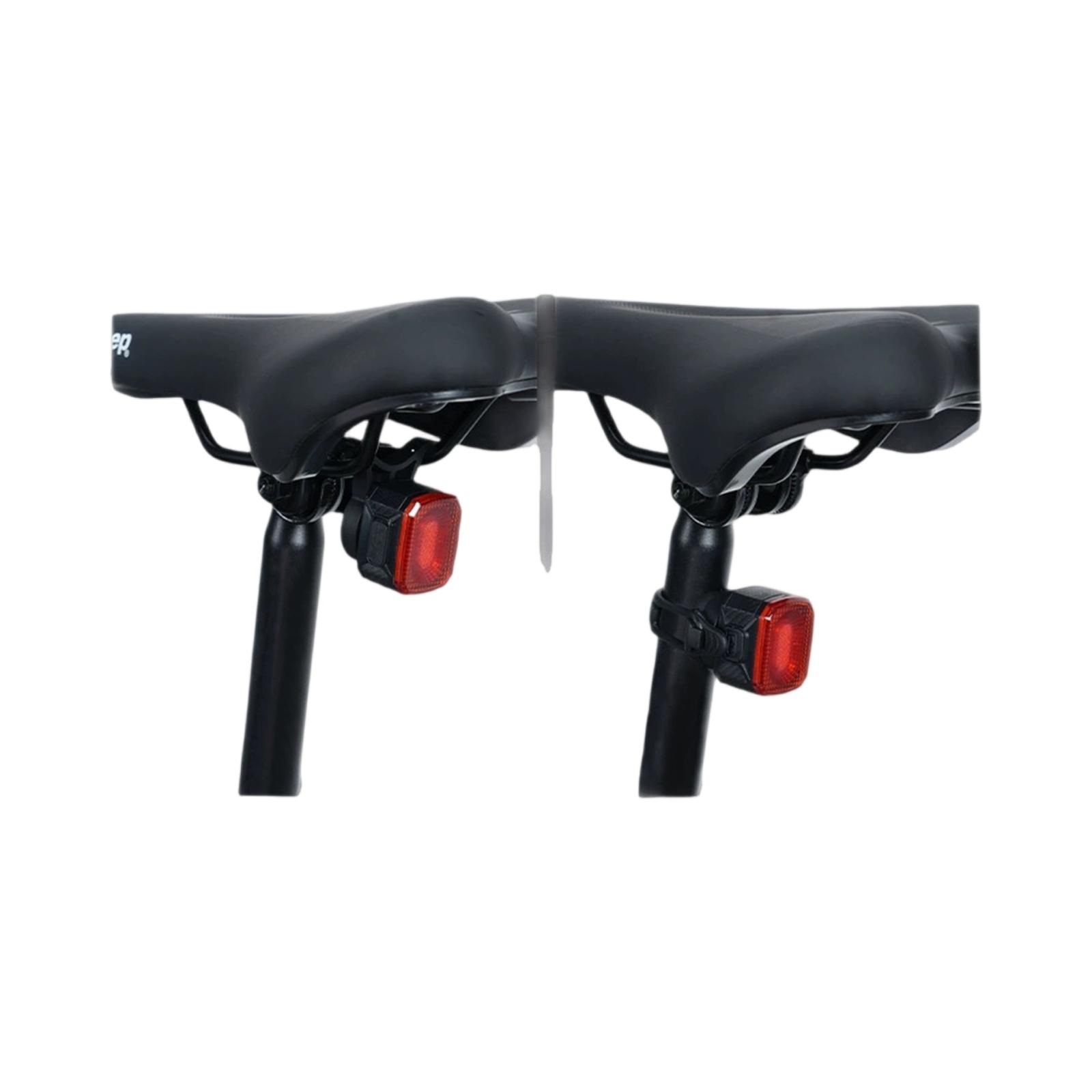 

Mountain Bike Taillights – Intelligent Brake Vibration Sensing, Smart-Control LED Rear Light for Road & Night Riding Safety One Size чёрный