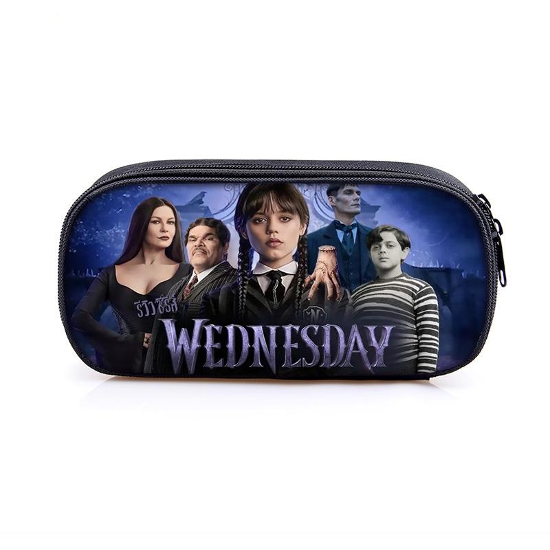 Addams The Addams Family Pencil Case Large Capacity Kid Student Gift