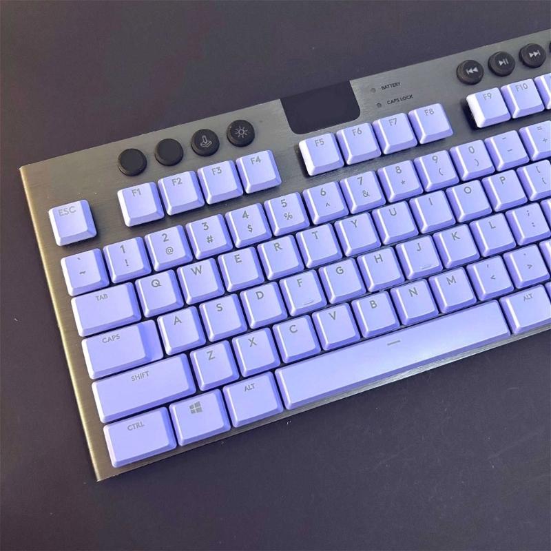 Teclas ABS de 109 Teclas para Teclados Mecánicos G915/G913/G815/G813 Antidesgaste Color Duradero