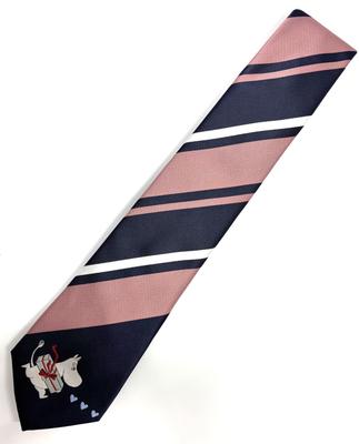 [Alpha Creation] Moomin Tie, Moomintroll, Navy, 145cm (length) X 8cm (width)