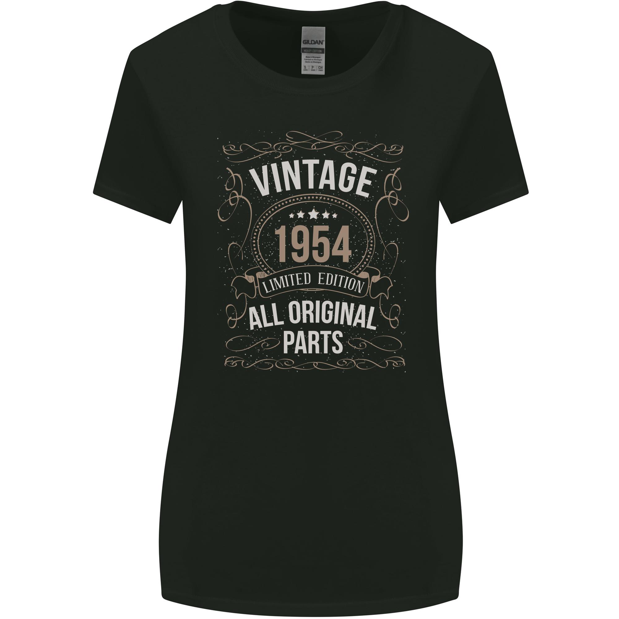 72nd Birthday Limited Edition 1954 Unisexs Wider Cut TShirt S