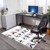 ice hockey Printed Carpet, for Office Chair Living Room Bedroom Kitchen Room Decor Gifts.