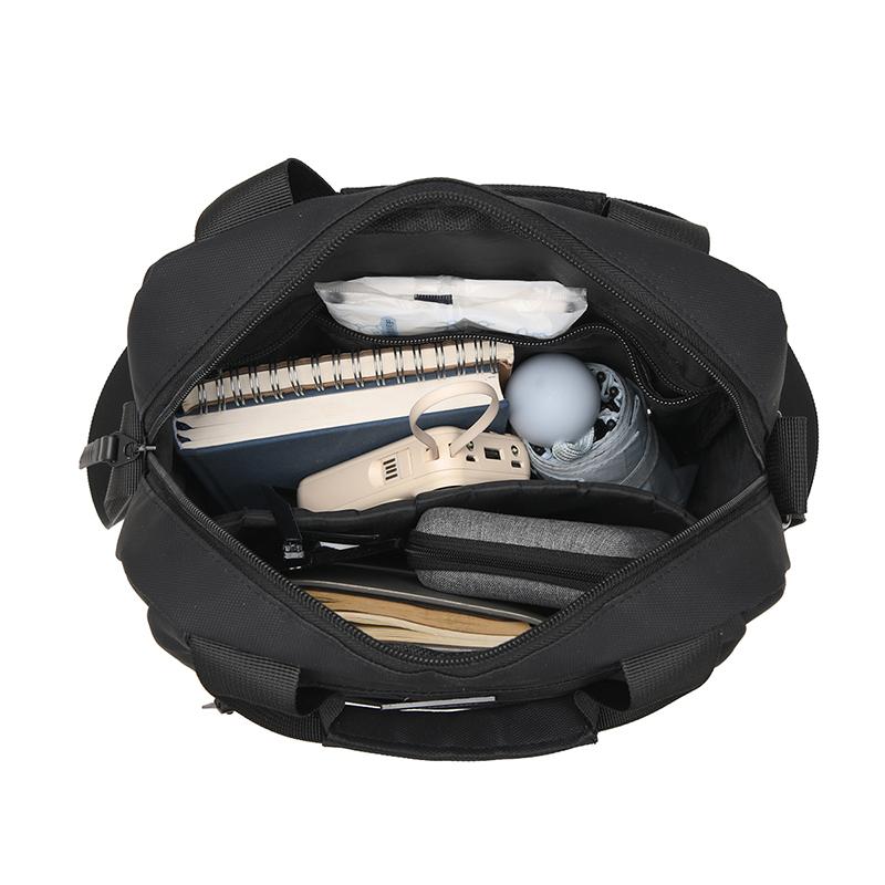 Business Pendler Handtasche Herren große Kapazität Umhängetasche Oxford Tuch Crossbody Tasche