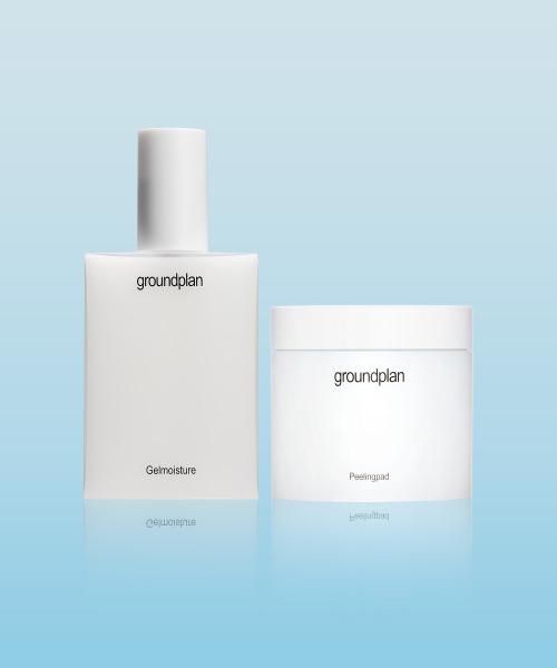 Ground Plan Peeling Pad 50p + Gel Moisture 110ml Set NONE