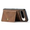 JEEHOOD J01 For Google Pixel 9 Pro XL Case Retro Leather+TPU Phone Cover Detachable Magnetic Card Holder