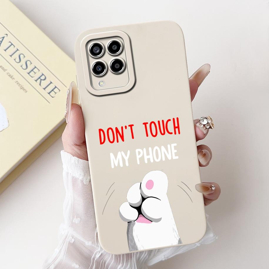 

For Samsung M33 M53 5G Case SM-M336B SM-M536B Camera Protection Soft Cover on Samsung Galaxy M33 M 33 M 53 GalaxyM53 Flower Case Samsung M53