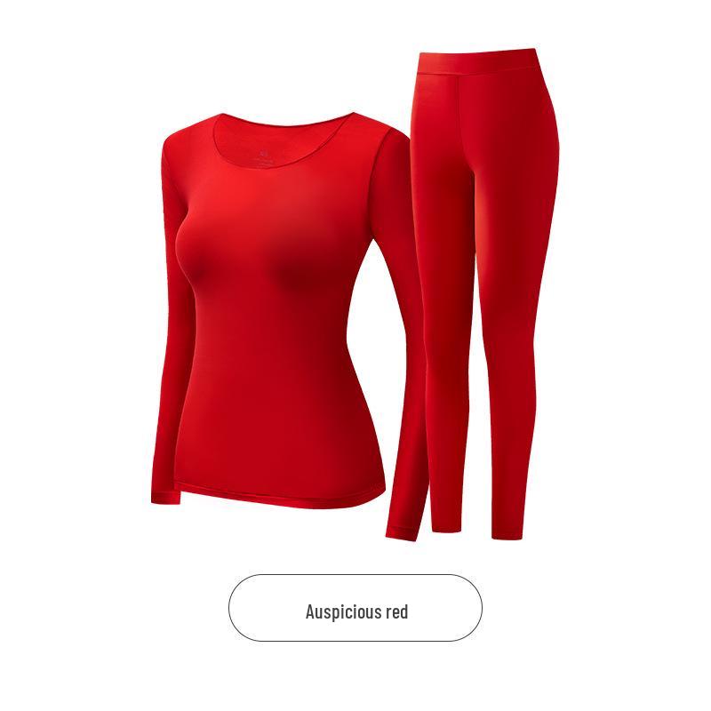 Damski Bezszwowy Zestaw Termiczny z Długim Rękawem z Kwasem Hialuronowym na Jesień