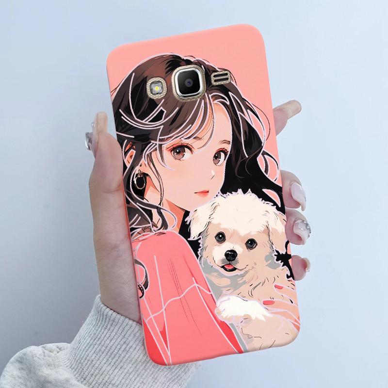 For Samsung Galaxy Grand Prime Plus G530 G531 Phone Case Flower Girls Soft Silicone TPU Back Housing for Samsung J2 Prime Covers
