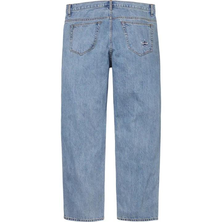 Supreme Regular Jean (25FW) Washed Indigo
