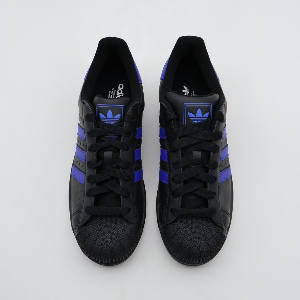 JR1632 adidas Originals Superstar 2 Core Black Semi Lucid Blue (Men's)