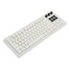 USB Wired Mechanical Keyboard 75 78 Key Layout 6 LCD Programmable Keys Red   RGB Backlit Hot Swap Keyboard for PC Gaming