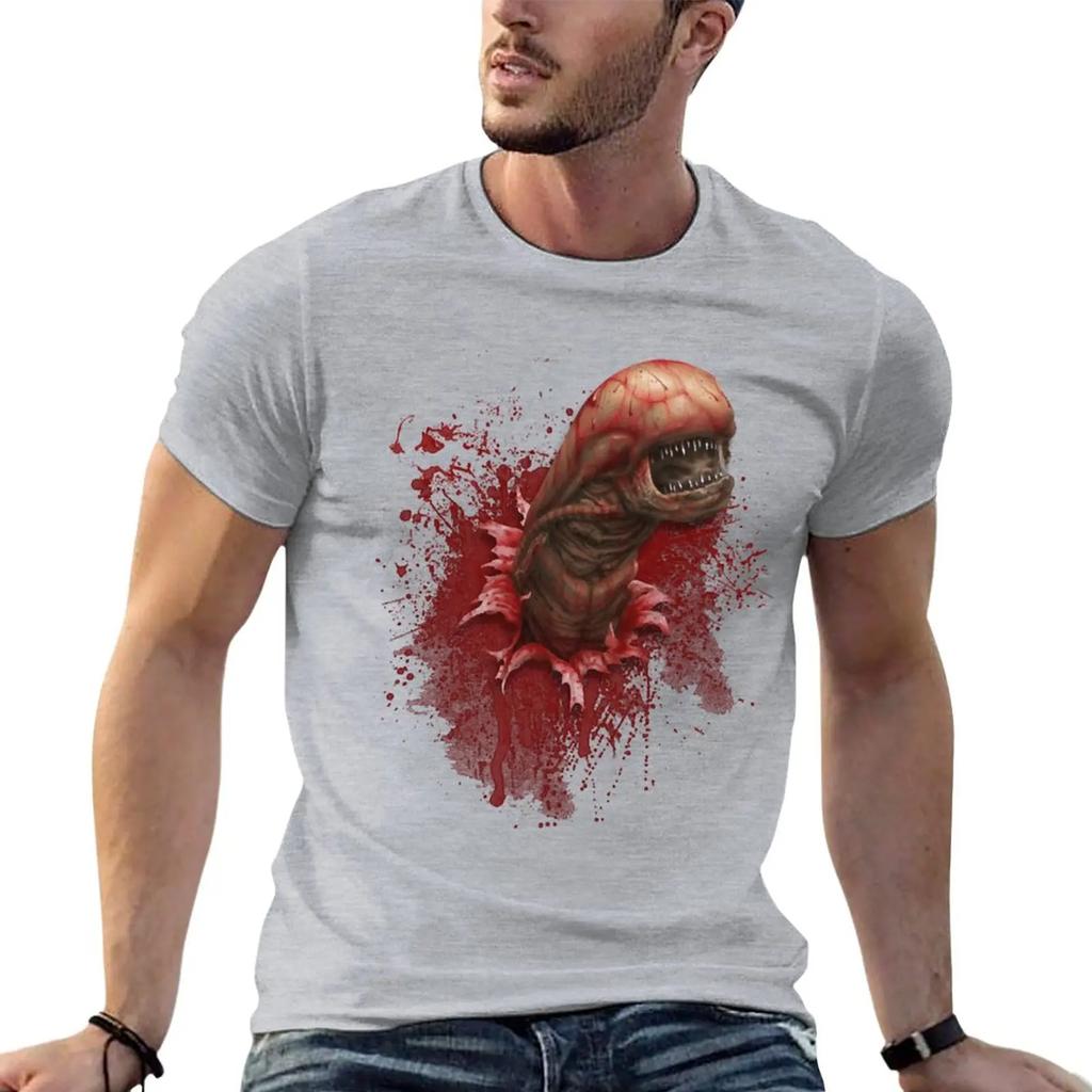 Neuer Chestburster - ALIEN T-Shirt individuelle T-Shirts designen Sie Ihr eigenes T-Shirt für einen Jungen niedliche Oberteile Herren schlichte T-Shirts