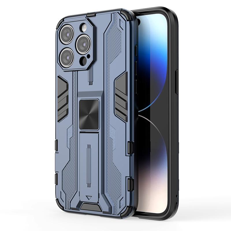 Armor Structure Shockproof Case For iPhone 15 14 13 12 Mini 11 Pro Max XS XR 8 7 6 Plus 8 7 6 G SE2 Holder Cover Magnetic Shell