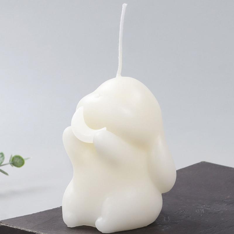 Baking Candle Mould Cute Castings Molds DIY 3D Silicone Mould Candle Silicone Handicrafts Moulds for Candle Making