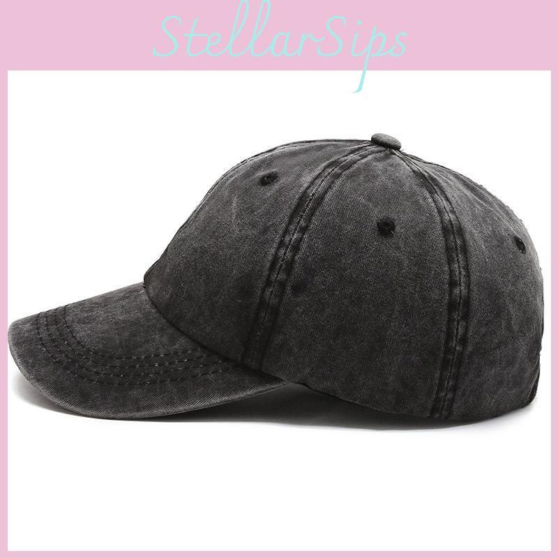 Korean Style Packable Cotton Baseball Cap With Breathable Design For Men And Women