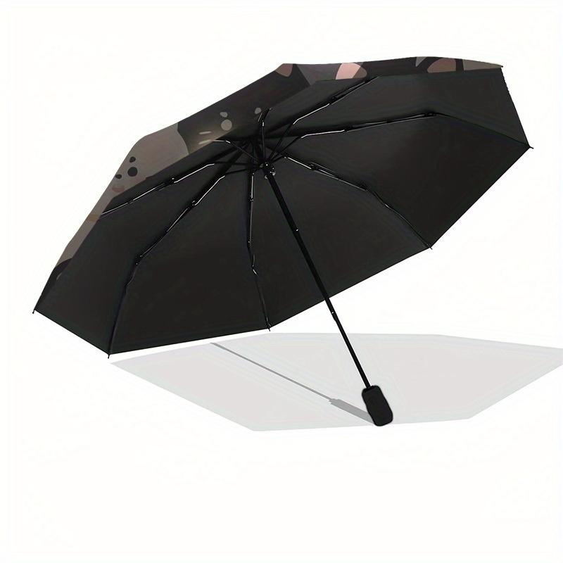 1pc Lucky Cats Pattern Umbrella with Plastic Handle,Suitable for All Seasons Home Travel Outdoor UmbrellaM1265