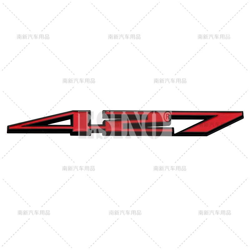 New 3D 427 Metal Alloy Adhesive Adhesive Emblem Rear Trunk Badge Front Fender Sticker Decal For  Camaro Cruze