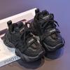 New Kids Shoes Chunky Sneakers Boys Girls Platform Casual Sports Shoes For Children Unisex Toddler Shoes Fall Autumn