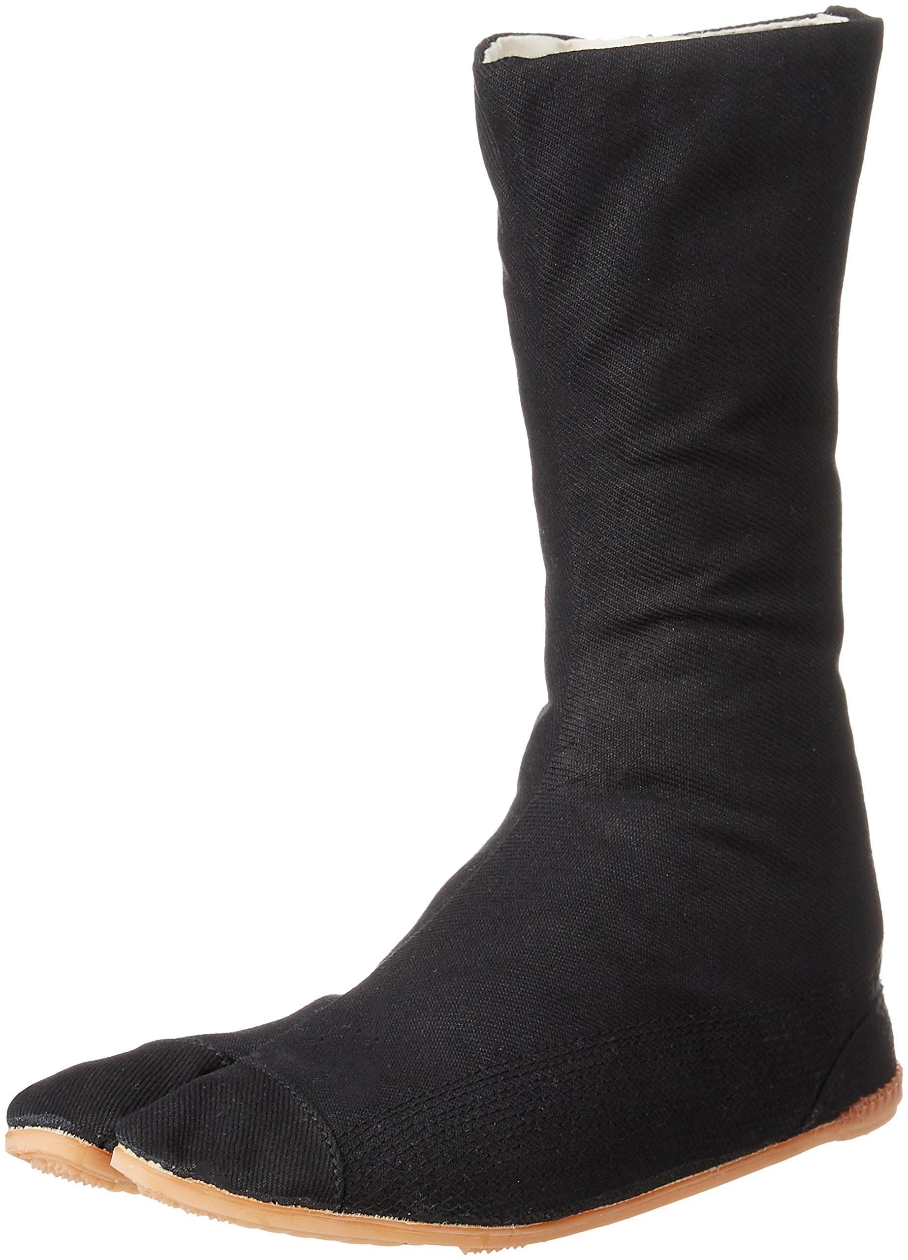 

Rikioh Sewn Tabi Fighter, 10-Sheet Kohaze, Black, 23.0cm, F10